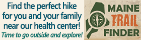 click here to find hiking trails near our health center. Time to go outside and explore!