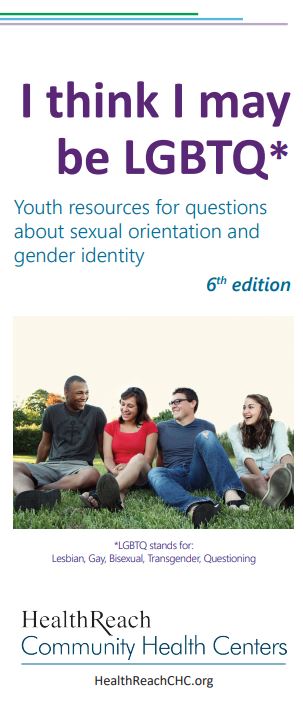 LGBTQ Brochure for Teens